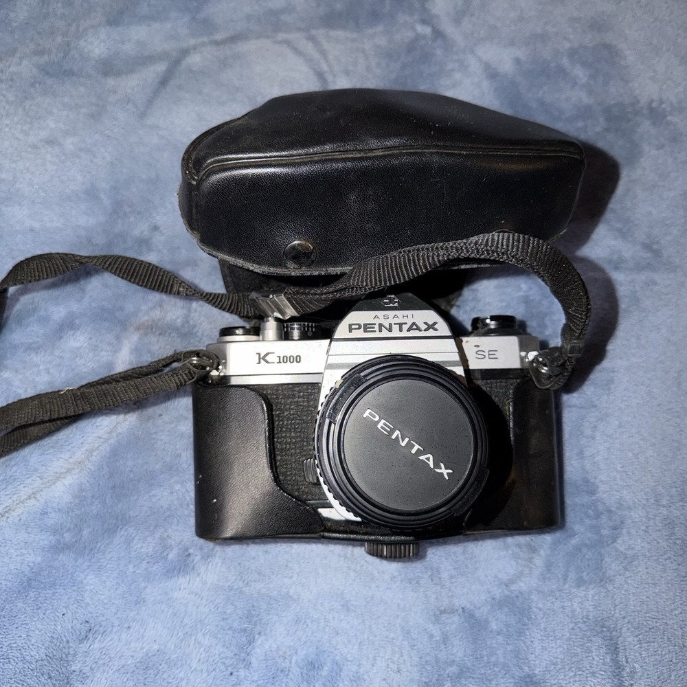 PENTAX K1000 K-1000 SE 35mm FILM SLR Camera w/50mm Lens